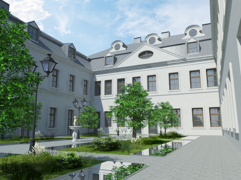 Pałac Potockich przy Staszica. XVIII-wieczny zabytek czeka gruntowna przebudowa pod okiem konserwatora zabytków (WIZUALIZACJE)