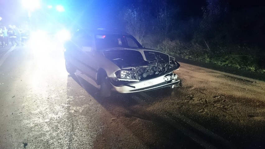 Biały Dunajec. Wypadek na zakopiance. Zderzenie dwóch osobówek [ZDJĘCIA]