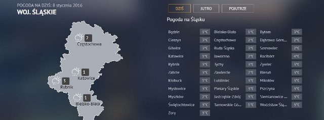 Prognoza pogody na 8-10 stycznia