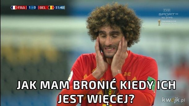 Półfinał MŚ 2018 Francja - Belgia zakończył się wynikiem 1:0. To oznacza, że "Czerwone Diabły" pożegnały się z mundialem. Jak internauci komentują wtorkowe starcie w Sankt Petersburgu? Zobaczcie memy, śmieszne obrazki i demotywatory.Kliknij tutaj i zobacz kolejne memy --->