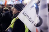 Demonstracje w Bydgoszczy. Obecni byli Rafał Bruski i Kazimiera Szczuka