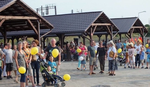 Tak wyglądało otwarcie targowiska w Jabłonowie