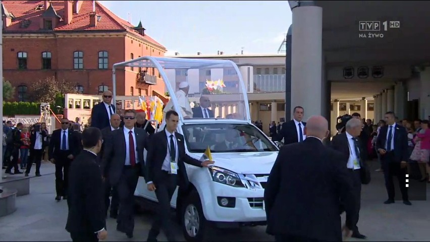 Papież Franciszek w Brzegach