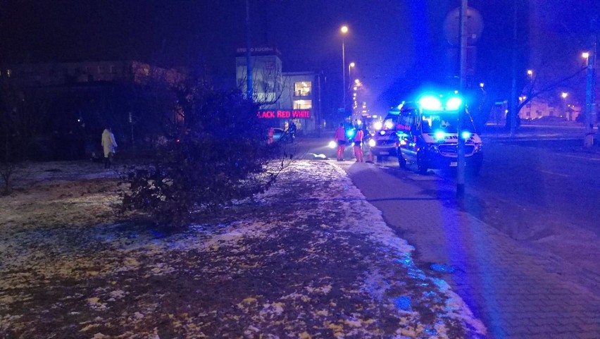 Śmiertelny wypadek na Ku Słońcu w Szczecinie. Kierowca BMW potrącił mężczyznę