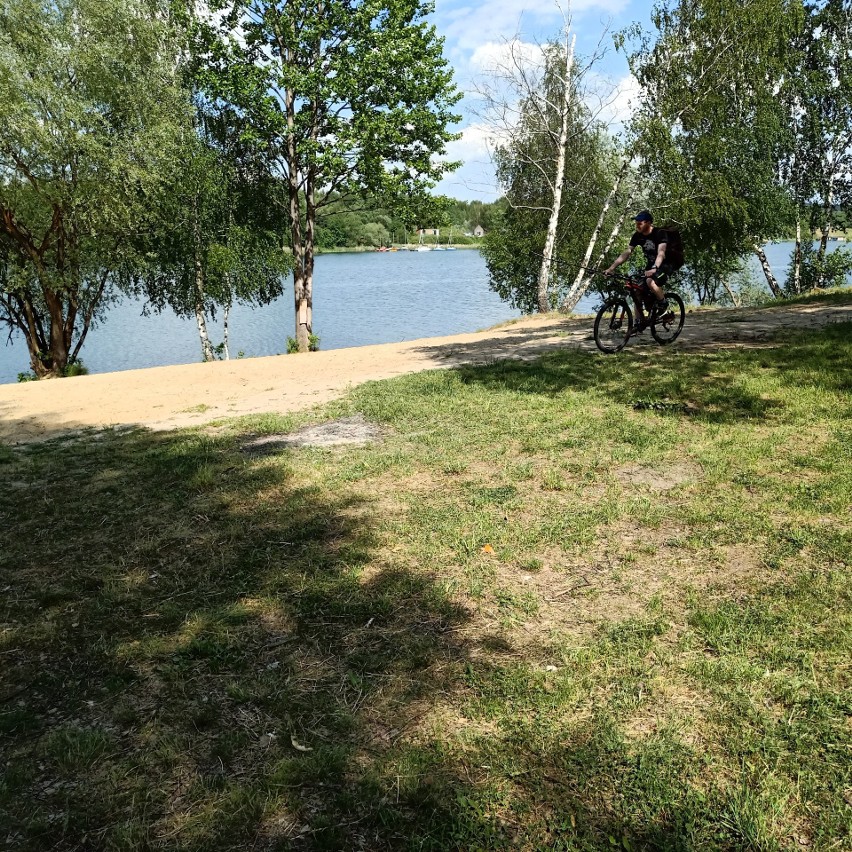 Nowości w Kryspinowie. Nad zalewem powstały plaża dla psów, boiska do piłki plażowej, jacuzzi i… sauna ZDJĘCIA