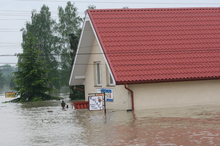 Powódź 2010 roku w gminie Gorzyce. Pierwsza fala - ZOBACZ ZDJĘCIA. Część 2