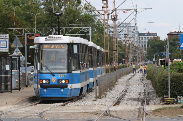 Tramwaje linii tramwajowych 3 i 5 wracają na ulice: Traugutta, Krakowską i Opolską do pętli "Księże Małe".
