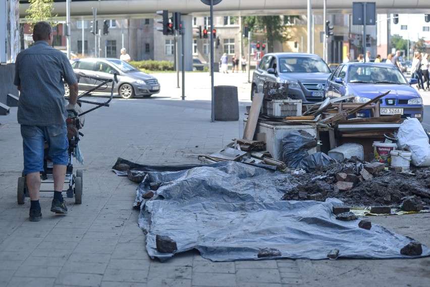 Trójmiasto wciąż walczy ze skutkami ulewy 