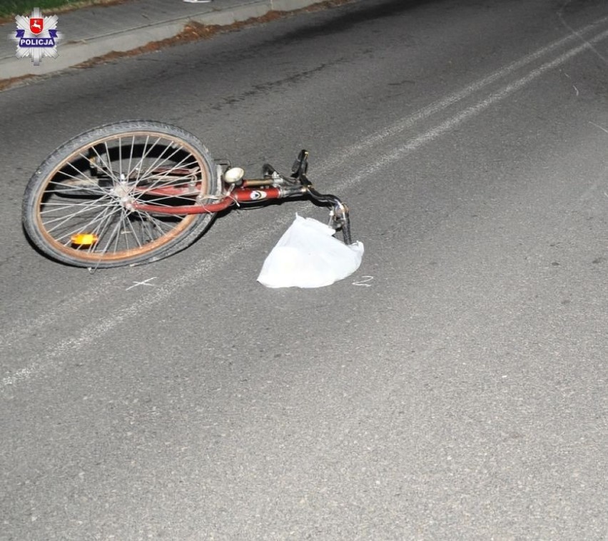 Tragiczny wypadek w Kiełczewicach Górnych w pow. lubelskim. Zmarł rowerzysta