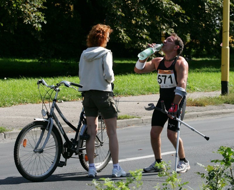 Pólmaraton Gryfa
W Szczecinie odbyl sie Pólmaraton Gryfa.