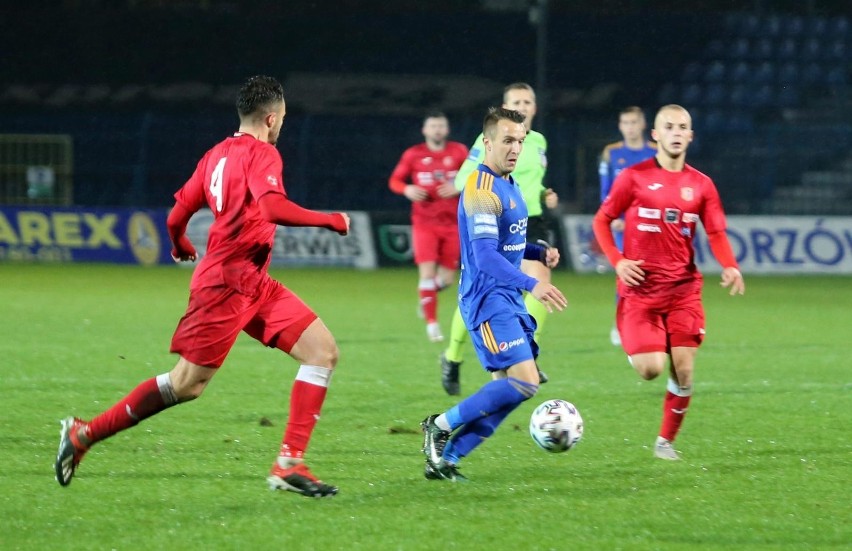 Ruch Chorzów pokonał Stal Brzeg 3:2...