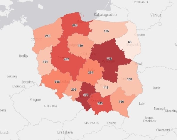Aktualny raport zachorowań w Polsce na covid-19 po...