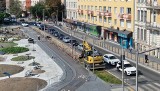 Ruszyła przebudowa ulicy 1 Maja w Opolu. Drogowcy budują dodatkowy pas jezdni. Uwaga na utrudnienia w ruchu