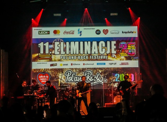 Klub  Stary Maneż, eliminacje do Pol'and'Rock Festiwal 2019. Na zdjęciu: Echa