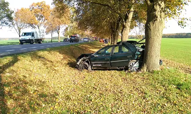 W środę (23 października) doszło do wypadku na drodze krajowej numer 6 w pobliżu Sycewic. Kierowca VW Sharan na niemieckich tablicach rejestracyjnych nie zachował ostrożności przy wyprzedaniu i zepchnął z drogi kierującego Citroenem, który usiłował uniknąć zderzenia. Citroen wpadł w poślizg i uderzył w prawidłowo jadący pojazd Dacia Dauster.  Kierowca Sharana odjechał z miejsca zdarzenia. Jesteś świadkiem wypadku? Daj nam znać na GP24.pl! Poinformujemy innych o utrudnieniach. Czekamy na informacje, zdjęcia i wideo!