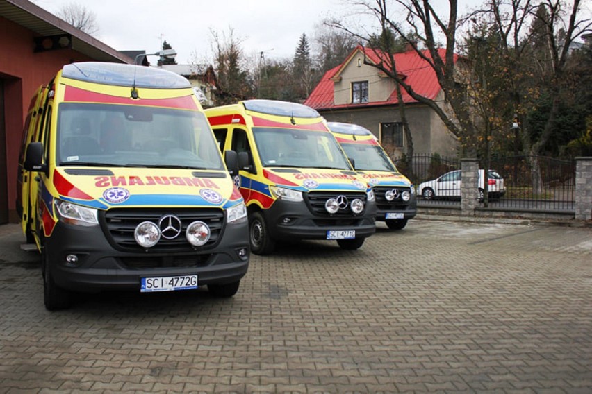 Ambulanse, jakie kupiło cieszyńskie pogotowie to pierwsze w...