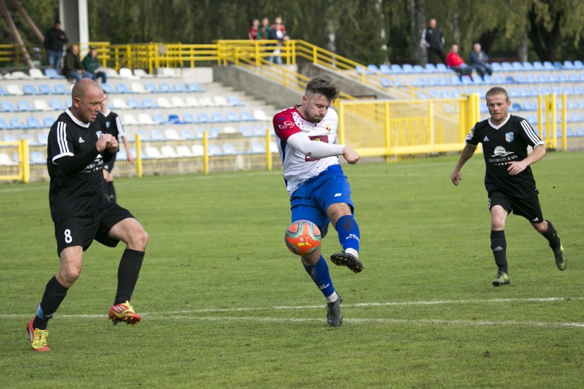 Fabian Słowiński zdobył 4 gole dla Gryfa II Słupsk