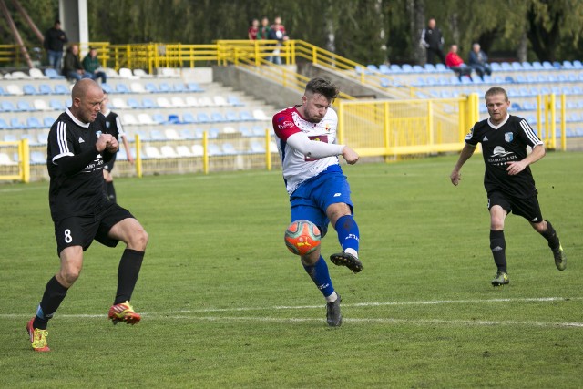 Fabian Słowiński zdobył 4 gole dla Gryfa II Słupsk