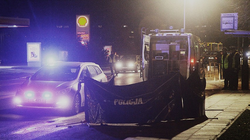 Śmiertelny wypadek na Traktorowej. Zabił pieszego na Teofilowie. Jest chory i leży w szpitalu [FOTO]