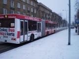 Zima w Białymstoku. Mróz, śnieg, trudne warunki na drogach
