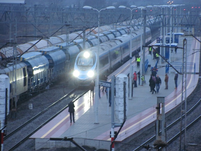 Na Pendolino w Czestochowie czekał wyremontowany dworzec