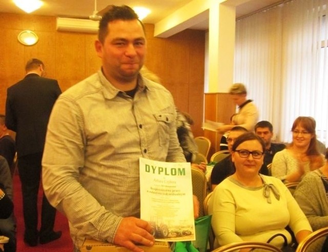 Artur Czybir, reprezentujący gminę Gubin został laureatem nagrody marszałka województwa lubuskiego.