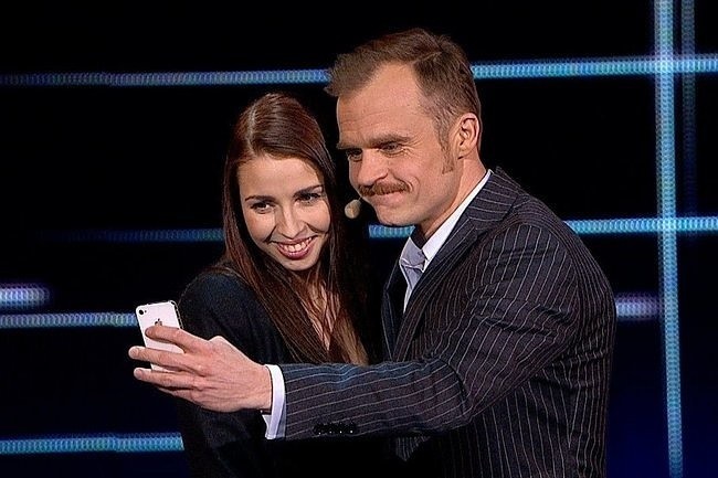 Anna Kravchuk i Piotr Rogucki (fot. GM/Polsat)