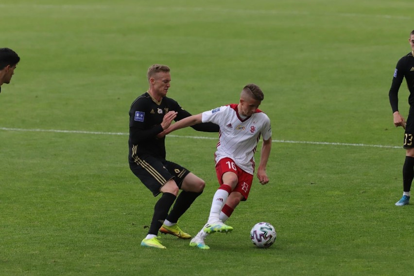 30-06-2020 lodz .mecz lks lodz gornik zabrze wygrany przez...