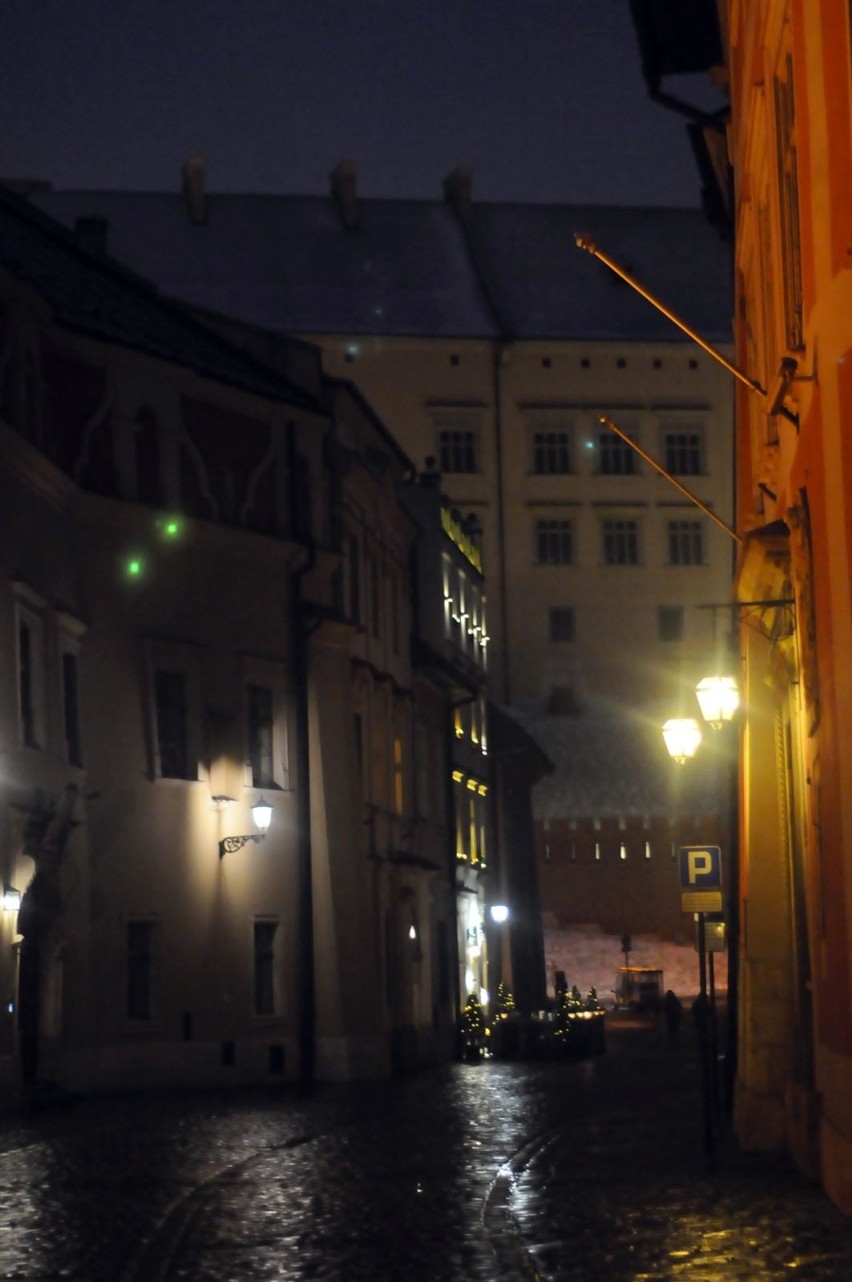 Kraków. Szukali pod Wawelem  XV-wiecznej Bramy Pobocznej. Nocne badania z wykorzystanie georadaru