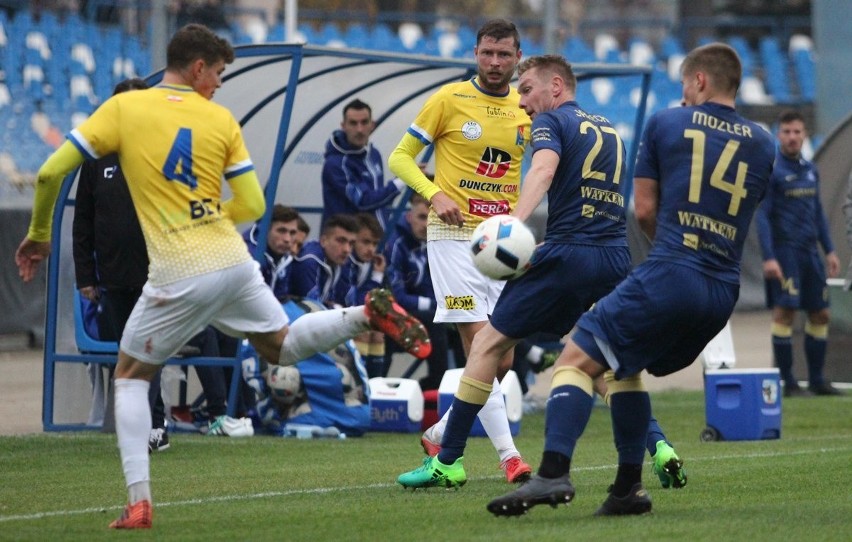 Po dobrym meczu trzecioligowi piłkarze Motoru Lublin zremisowali na boisku lidera, Stali Rzeszów, 2:2