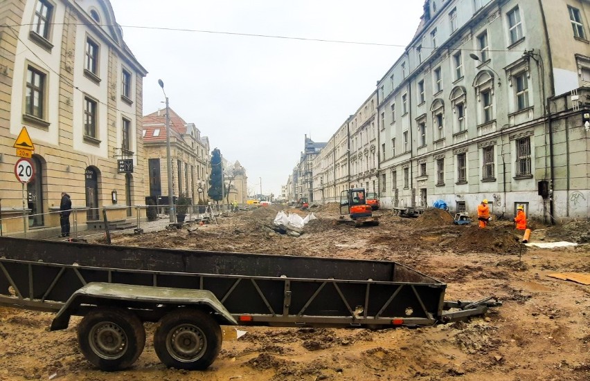 Przebudowa Dworcowej w Katowicach. Tak ulica wyglądała we...