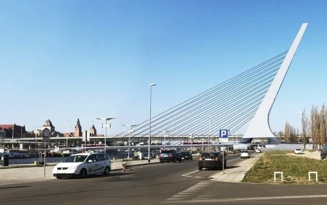 Projekt Mostu Kłodnego w Szczecinie