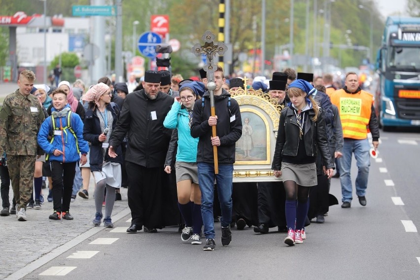 Prawosławna pielgrzymka z Białegostoku do monasteru w...