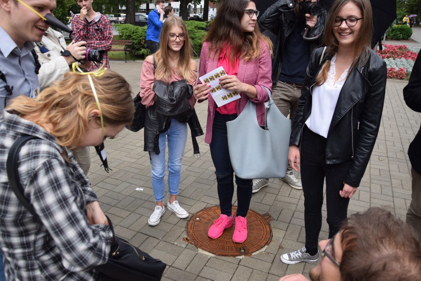 Kolejny protest studentów w Lublinie. Studenci w maskach szczurów przeciw ustawie Gowina (ZDJĘCIA)