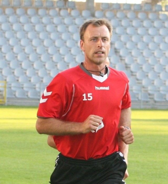 Obie bramki dla Korony w sparingu z Polonią  zdobył Jacek Markiewicz.