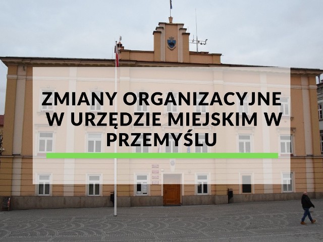 Są już pierwsze zmiany personalne po reorganizacji Urzędu Miejskiego w Przemyślu.