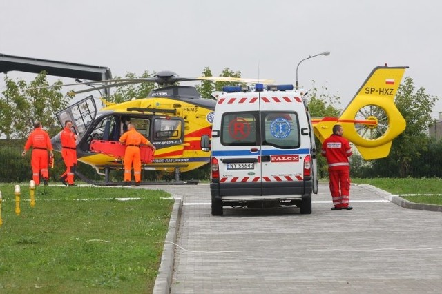 Na śmigłowce Lotniczego Pogotowia Ratunkowego czekają już lądowiska Wojewódzkiego Centrum Medycznego w Opolu (na zdjęciu) oraz szpitali w Nysie i w Oleśnie.