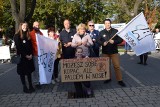 Protest w Zawierciu. Mieszkańcy mówią NIE budowie kopalni na Jurze ZDJĘCIA