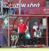 Trener piłkarzy Widzewa Daniel Myśliwiec: Ten mecz nie wyglądał tak, jak nasze poprzednie spotkania 