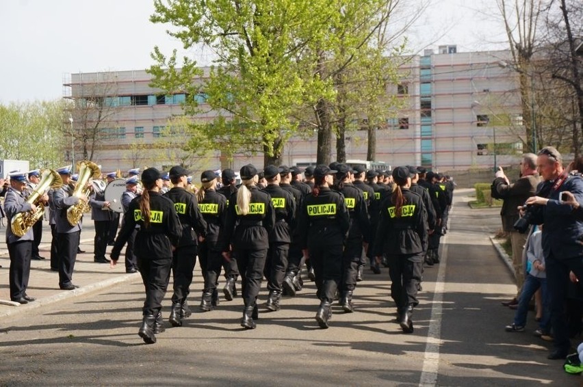 Ślubowanie policjantów