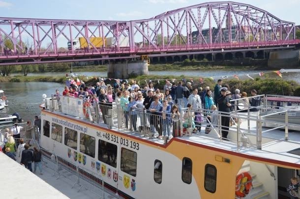 w sobotę, 30 kwietnia odbyło się uroczyste otwarcie mariny w Głogowie.