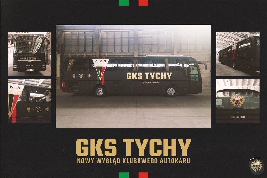 Luty 2021. Autokar GKS-u Tychy w nowej wersji....