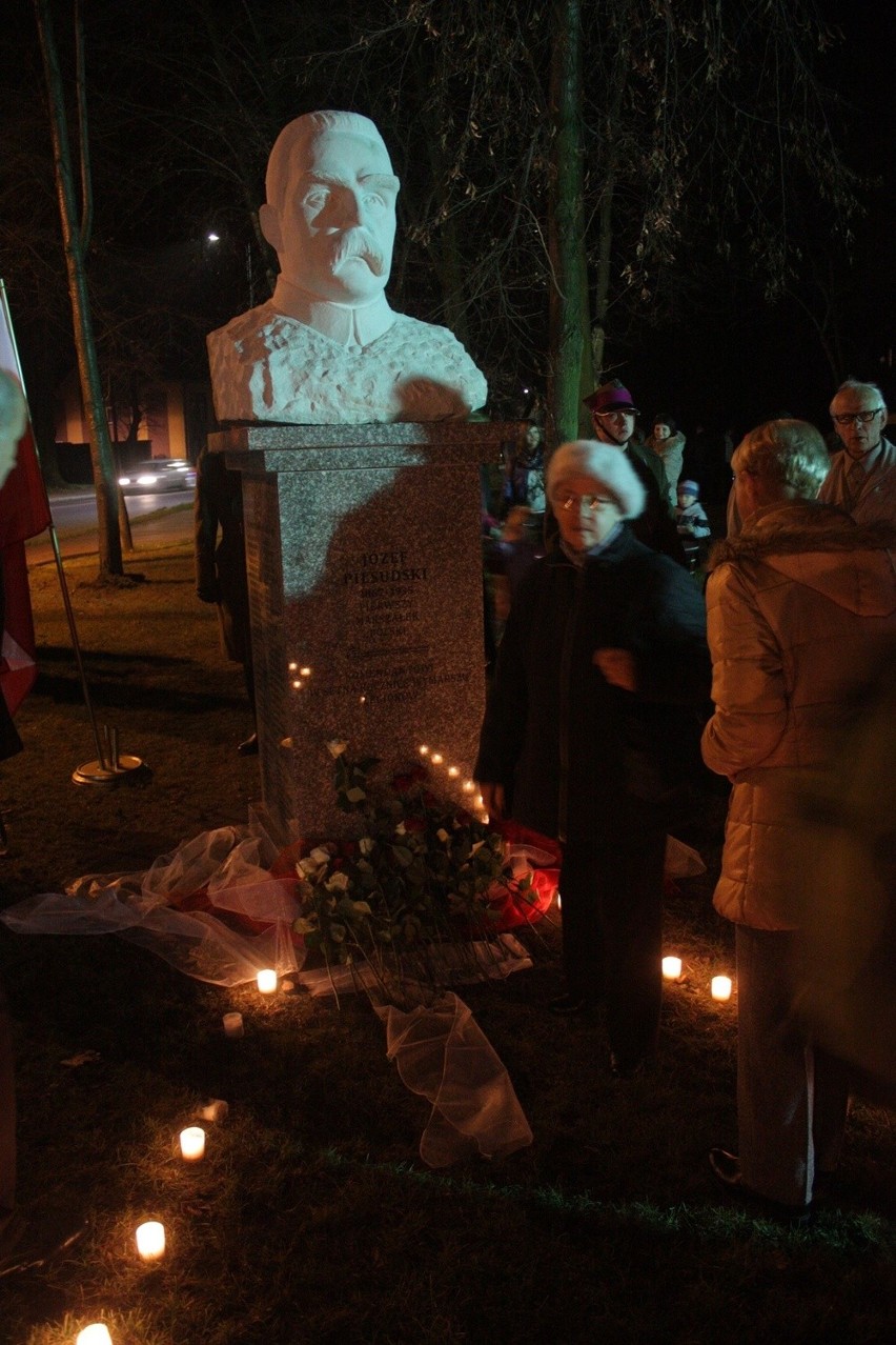 Pomnik Piłsudskiego w Zawierciu