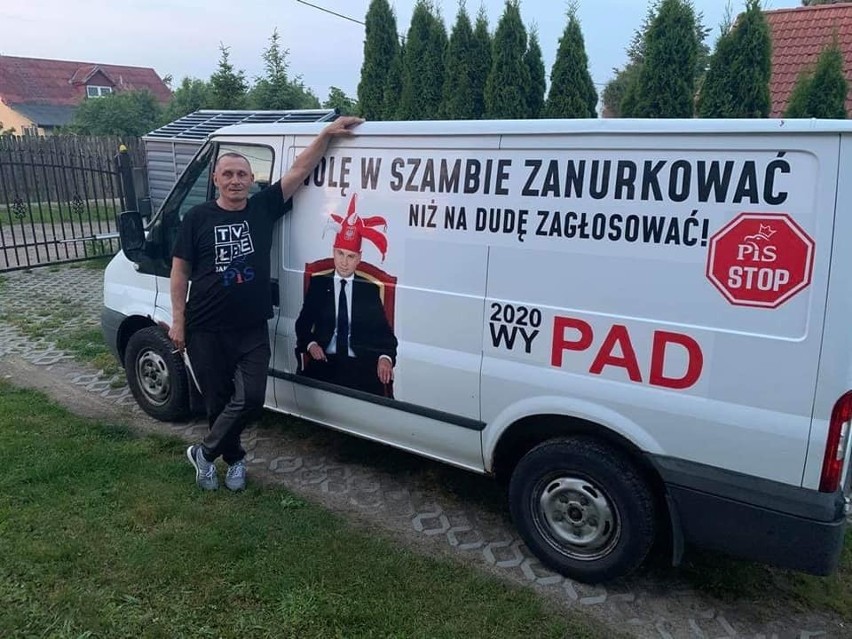 Sebastian Pawłowski z samochodem, który nie spodobał się...