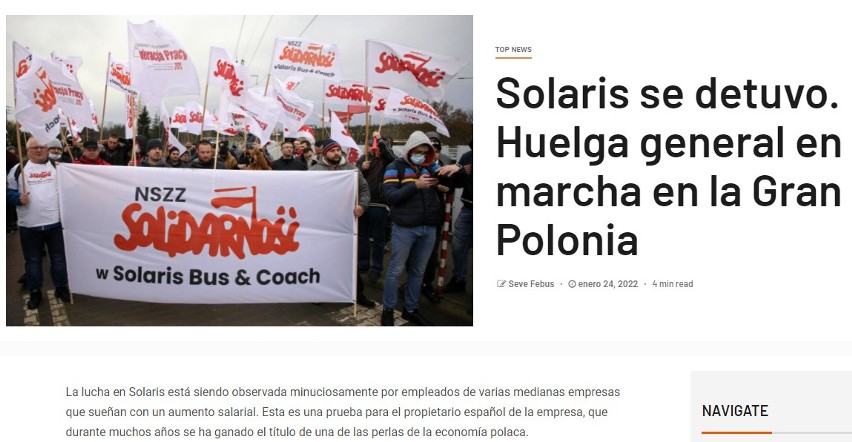 Zrzut ekranu ze strony Diario Bernabeu