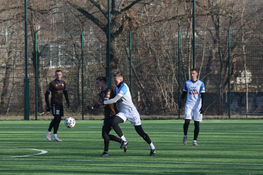 15.01.2022, Kraków: sparing Hutnik - Garbarnia