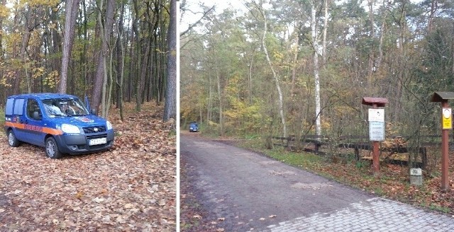 Te zdjęcia wykonał nasz internauta. Pokazują, gdzie znalazł pojazd straży miejskiej przy ulicy Miodowej. 