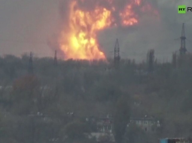 W Doniecku na wschodzie Ukrainy doszło do potężnego wybuchu w zakładzie chemicznym