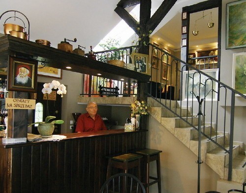 Krzysztof Brzozowski w Galeria Cafe Vena.