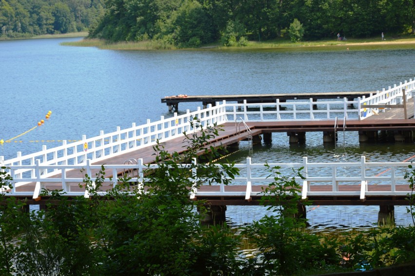 Jezioro Jeleń gotowe do sezonu. Od poniedziałku ratownicy (zdjęcia)